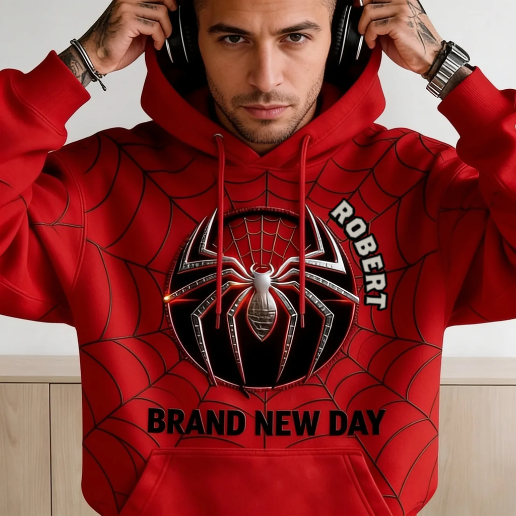 Personalized Red Spider-Man All Over Shirt Gift for Movie Fans AOP Shirt GradoCreations