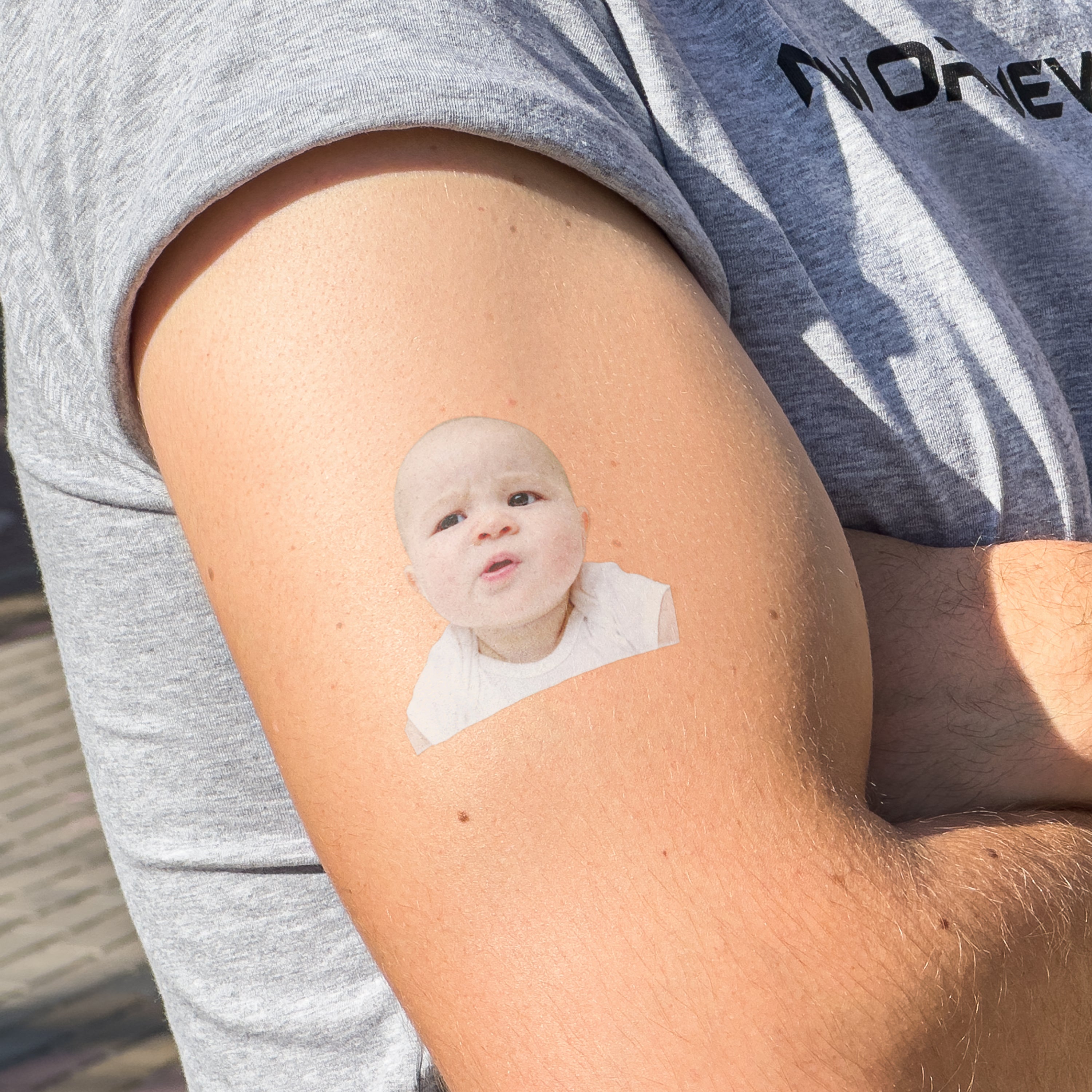 Custom Funny Face Temporary Tattoos Personalized Party Favors HN590 - Fix Tattoos GradoCreations