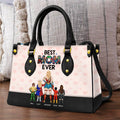 Personalized Leather Super Hero Mom Bag Gift for Mother | GradoCreations