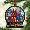 Personalized Superhero Family Ornament Christmas Gift