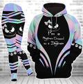 Personalized Hoodie and Leggings Set for Spooky Fans | Halloween & Christmas Gift