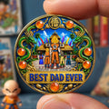 Personalized Best Dad Ever Commemorative Coin Gift for Dad