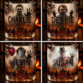 Personalized Halloween Whiskey Glass Custom Name Gift for Him/Her Whiskey Glass GradoCreations