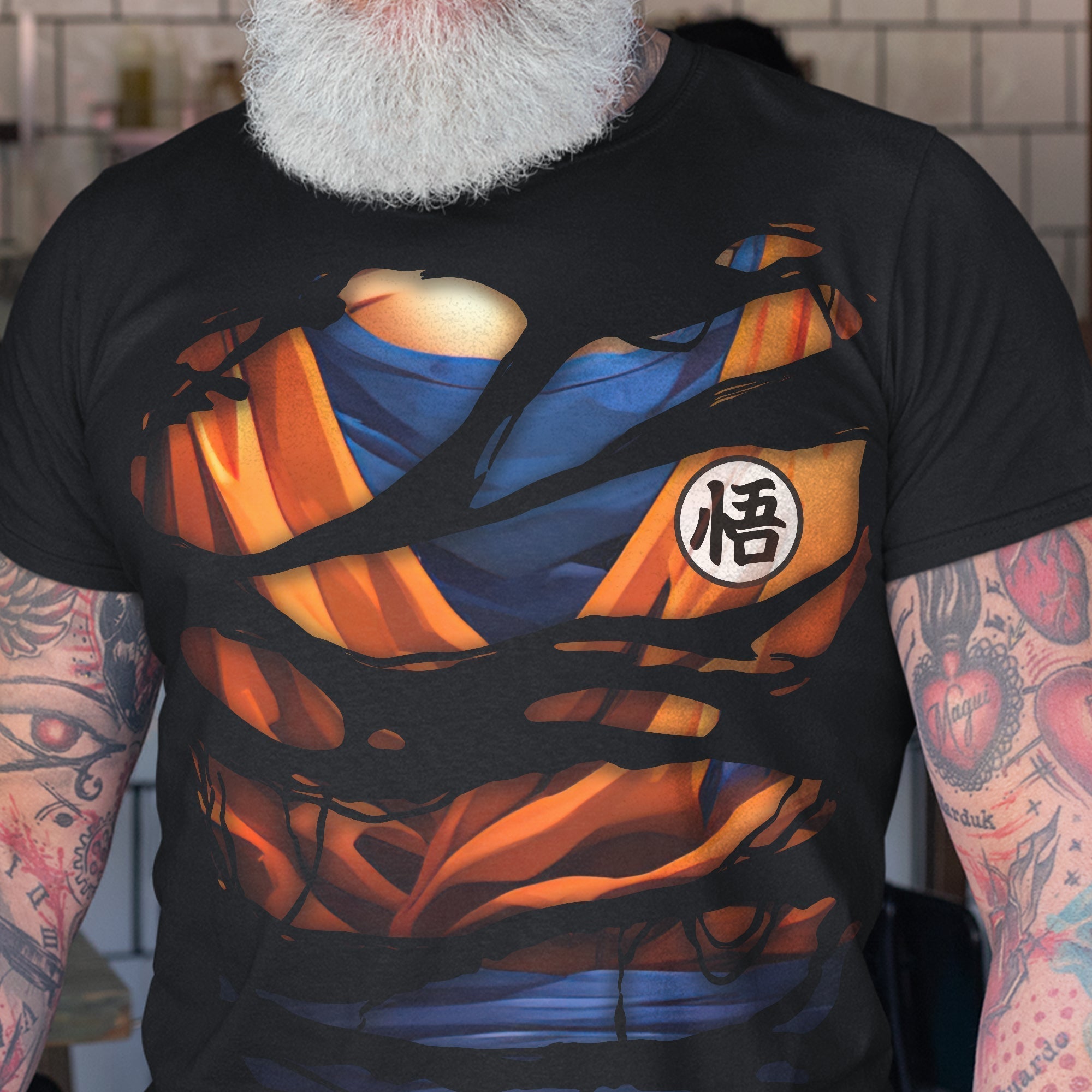 Personalized Super Saiyan Dad Shirt Custom Name Gift for Father's Day