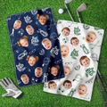 Personalized Funny Golf Towel Custom Photo Gift for Dad HN590 - Golf Towel GradoCreations