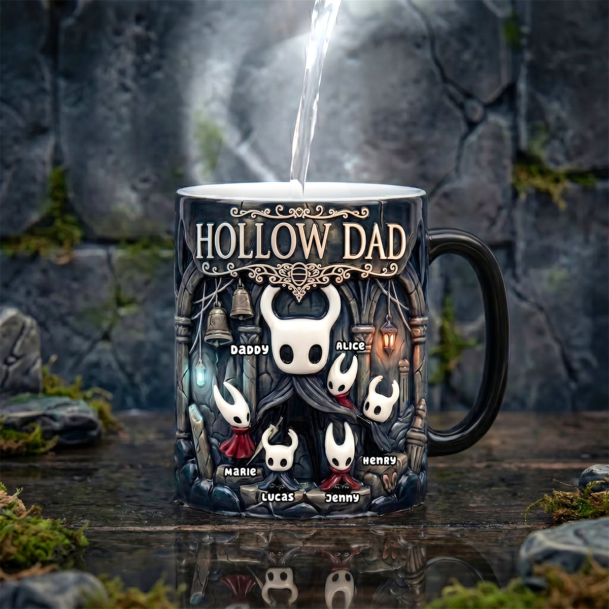 Personalized Gamer Color Changing Mug for Dad | Adventure Gift
