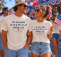Personalized 250th Anniversary Independence Day T-Shirt Gift Gearment Shirt GradoCreations