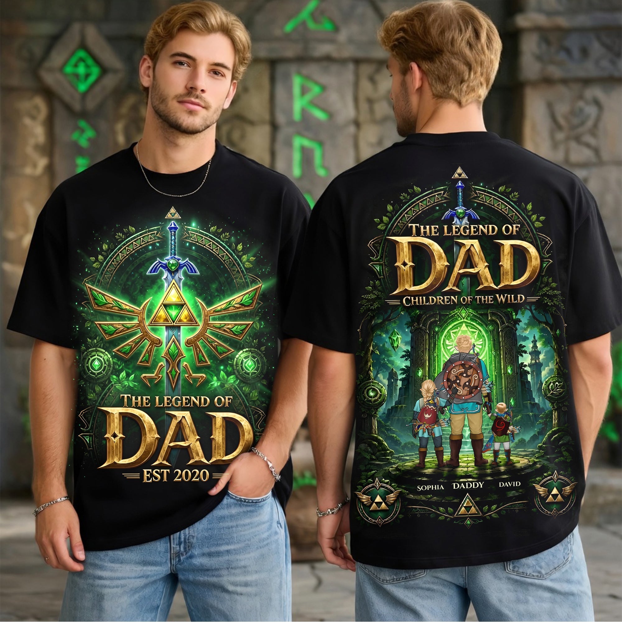 Personalized Legend Of Dad Shirt Gift for Father's Day