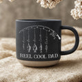 Personalized Fishing Mug Custom Name Gift for Dad HN590 - Pottery Mug GradoCreations