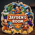 Personalized Custom Shaped Wood Sign for Kids Room Decor