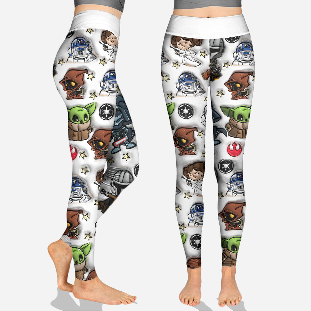 Personalized Star Wars Hoodie and Leggings Set Custom Name Gift Hoodie & Leggings GradoCreations
