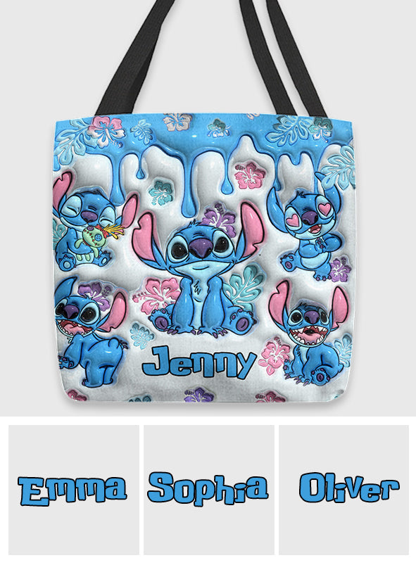 Personalized Ohana Tote Bag Custom Name Gift for Mom Tote Bag GradoCreations