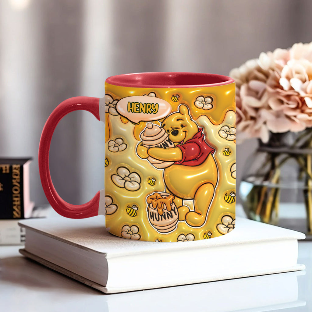 Personalized Mouse Accent Mug Custom Name Gift for Kids Accent Mug GradoCreations