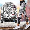 Personalized Nightmare Before Christmas Hoodie & Leggings Set Hoodie & Leggings GradoCreations