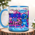 Personalized Ohana Accent Mug Custom Name Unique Gift Accent Mug GradoCreations