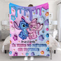 Personalized Ohana Blanket Custom Name Gift for Couples Blanket GradoCreations