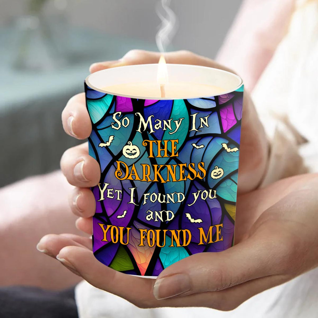 Personalized Nightmare Candle with Custom Names Wooden Lid Gift for Couples Candle With Wooden Lid GradoCreations
