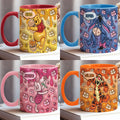 Personalized Mouse Accent Mug Custom Name Gift for Kids Accent Mug GradoCreations