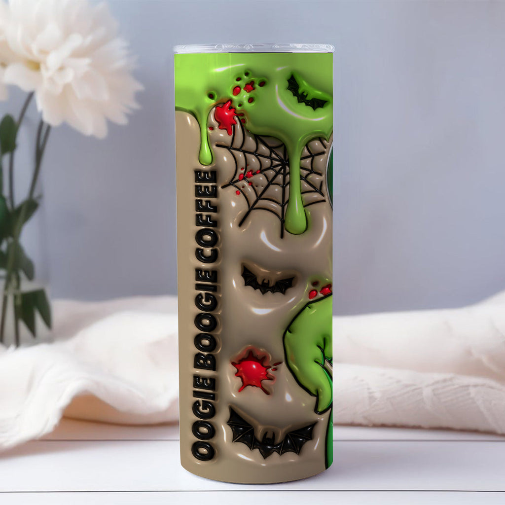 Personalized Halloween Tumbler Unique Gift for Her or Him Skinny Tumbler GradoCreations
