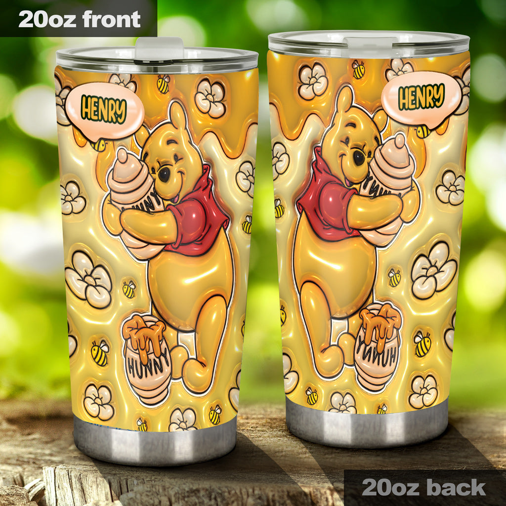 Personalized Cute Friends Mouse Tumbler Custom Name Gift Tumbler GradoCreations
