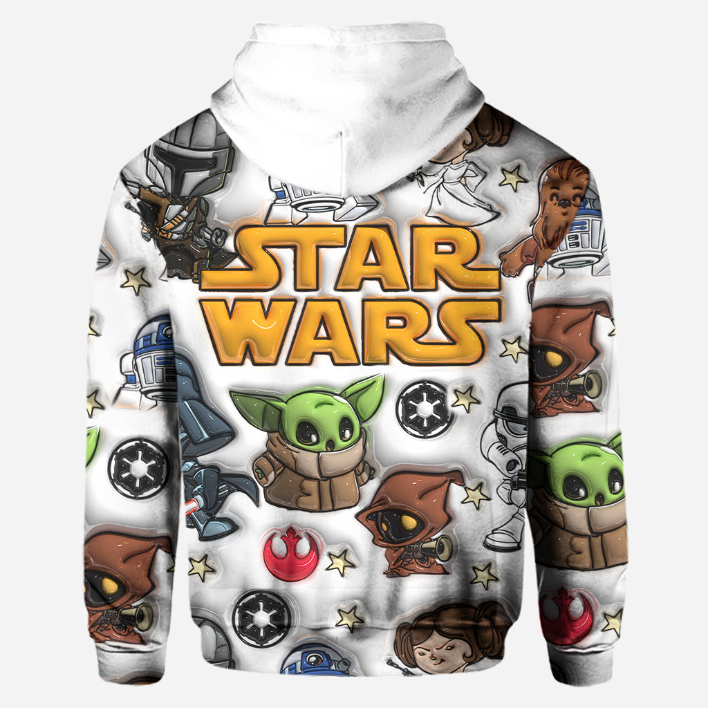 Personalized Star Wars Hoodie and Leggings Set Custom Name Gift Hoodie & Leggings GradoCreations