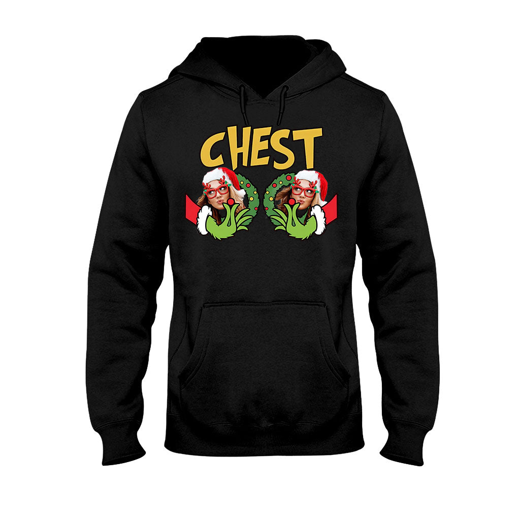 Personalized Grinchmas Christmas T-Shirt & Hoodie with Custom Name T-shirt & Hoodie GradoCreations