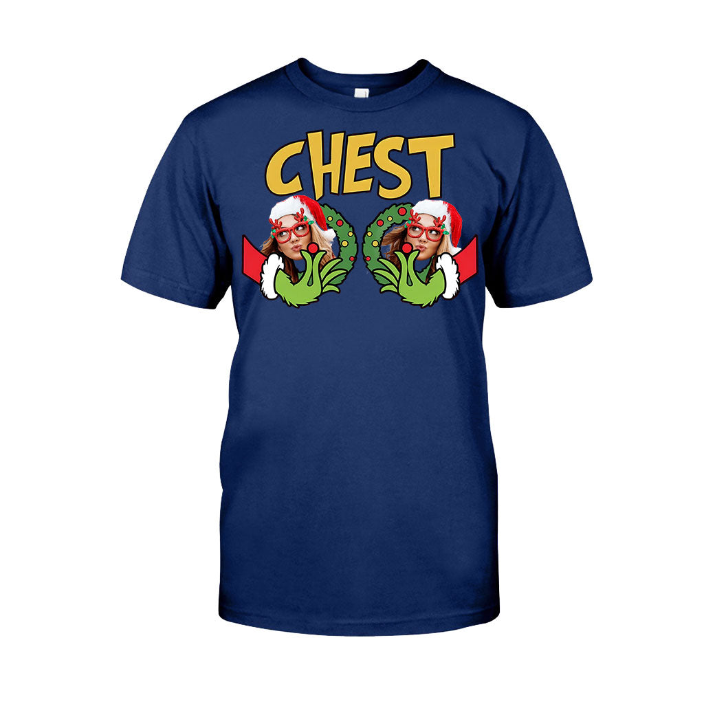 Personalized Grinchmas Christmas T-Shirt & Hoodie with Custom Name T-shirt & Hoodie GradoCreations