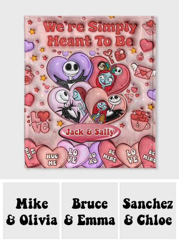 Personalized Nightmare Blanket Custom Love Design Gift Blanket GradoCreations