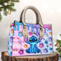 Personalized Ohana Leather Handbag Custom Name Gift for Her Leather Handbag GradoCreations