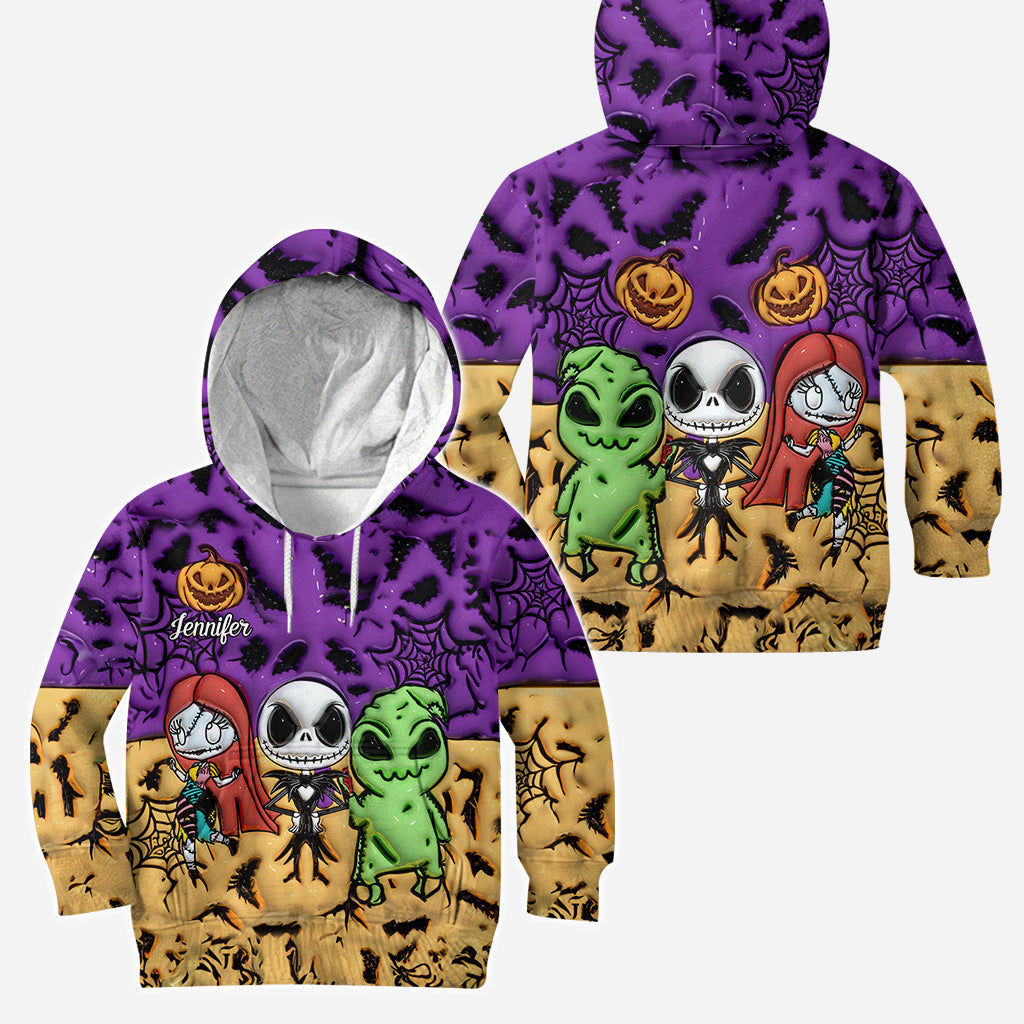 Personalized Nightmare Hoodie and Leggings Set for Halloween Hoodie & Leggings GradoCreations