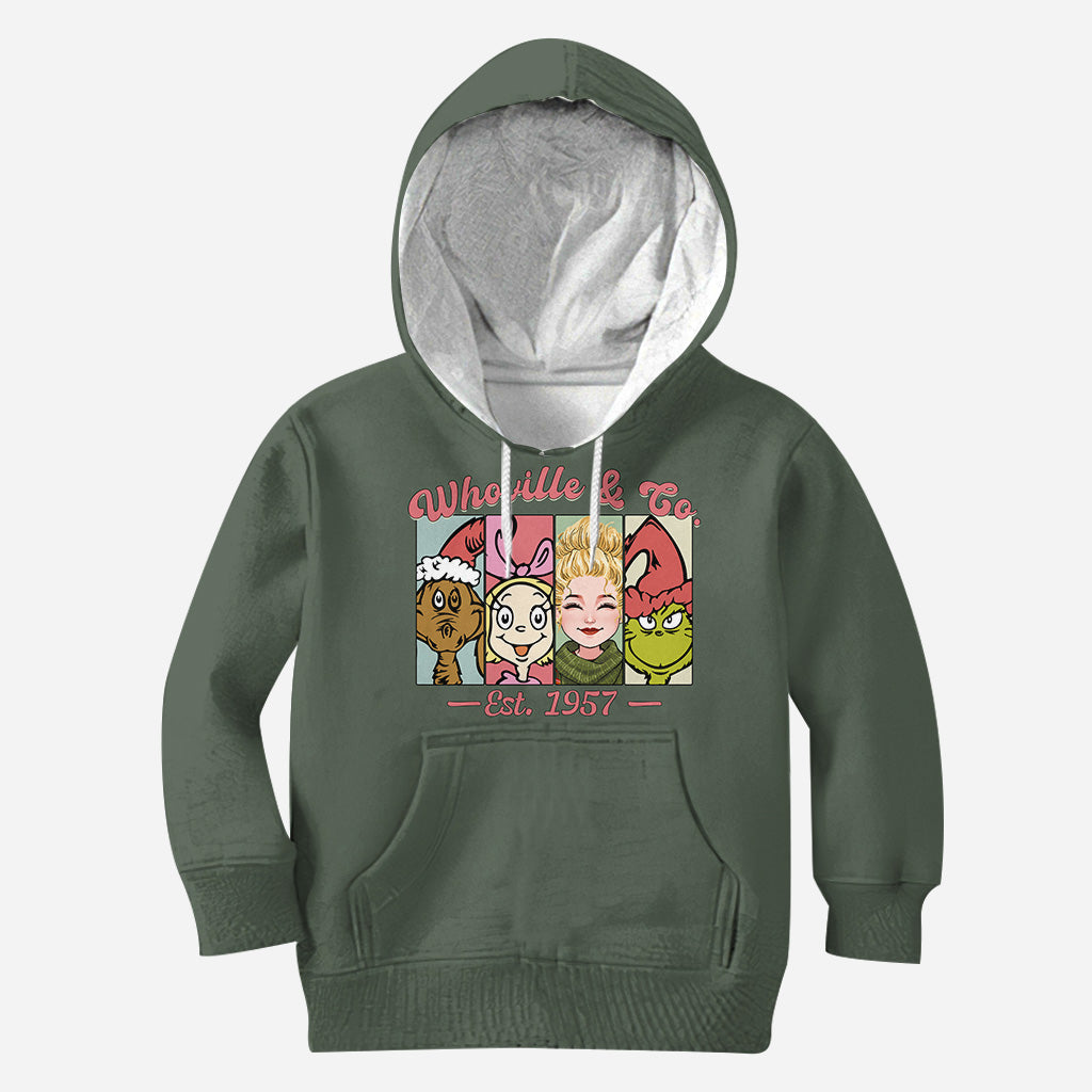 Personalized Whoville & Co. Christmas All Over Shirt Gift All Over Shirt GradoCreations