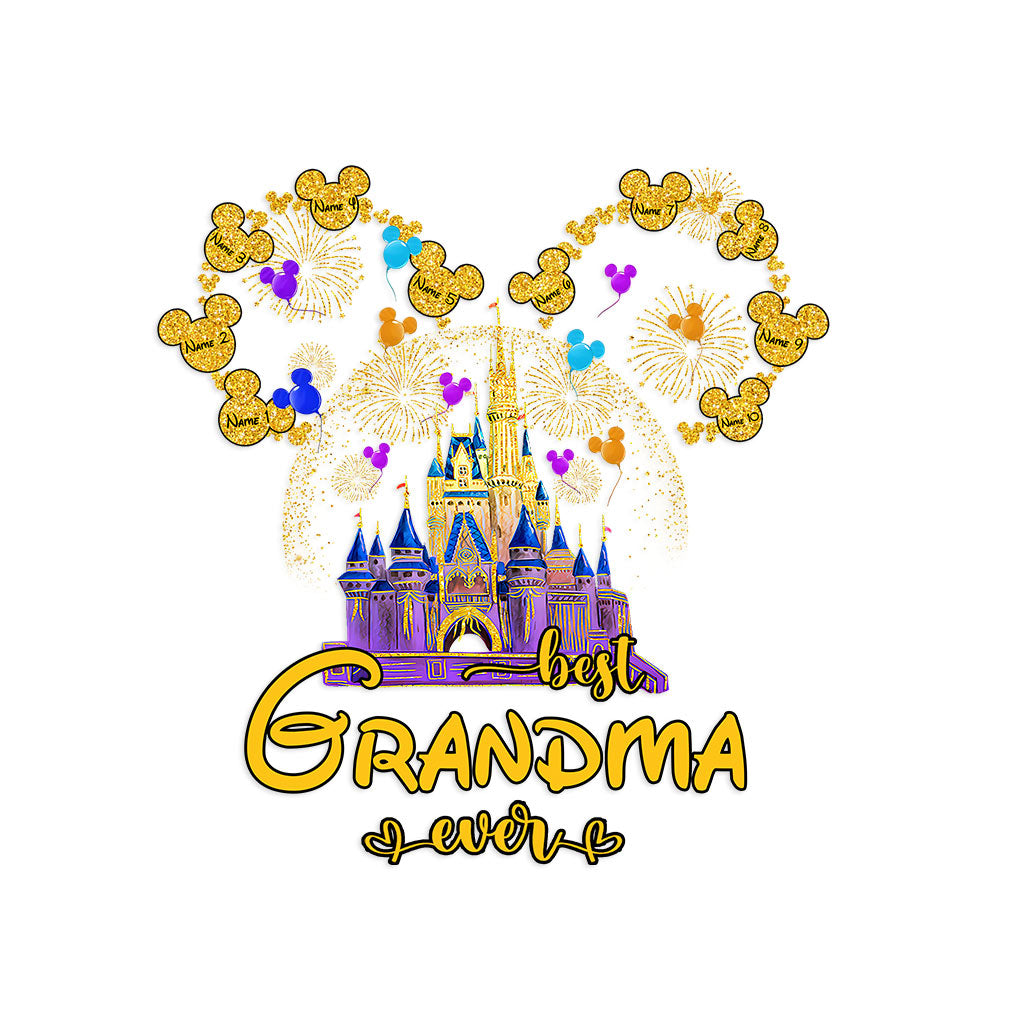 Personalized Best Grandma Ever Decal Die Cut Gift for Grandma Decal Die Cut GradoCreations
