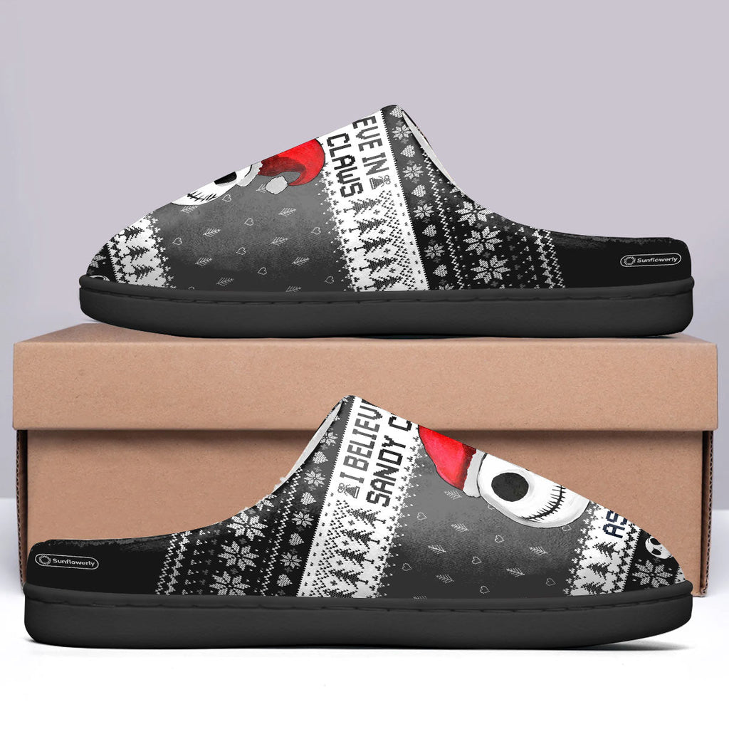 Personalized Nightmare Before Christmas Slippers with Custom Name Slippers GradoCreations