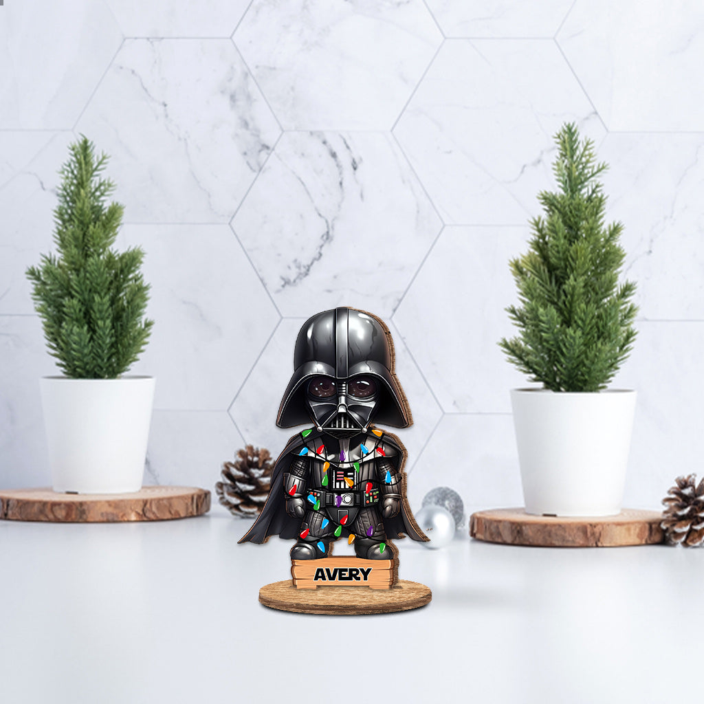 Personalized Freestanding Wood Plaque The Force Family Gift for Christmas Freestanding Wood Plaque GradoCreations