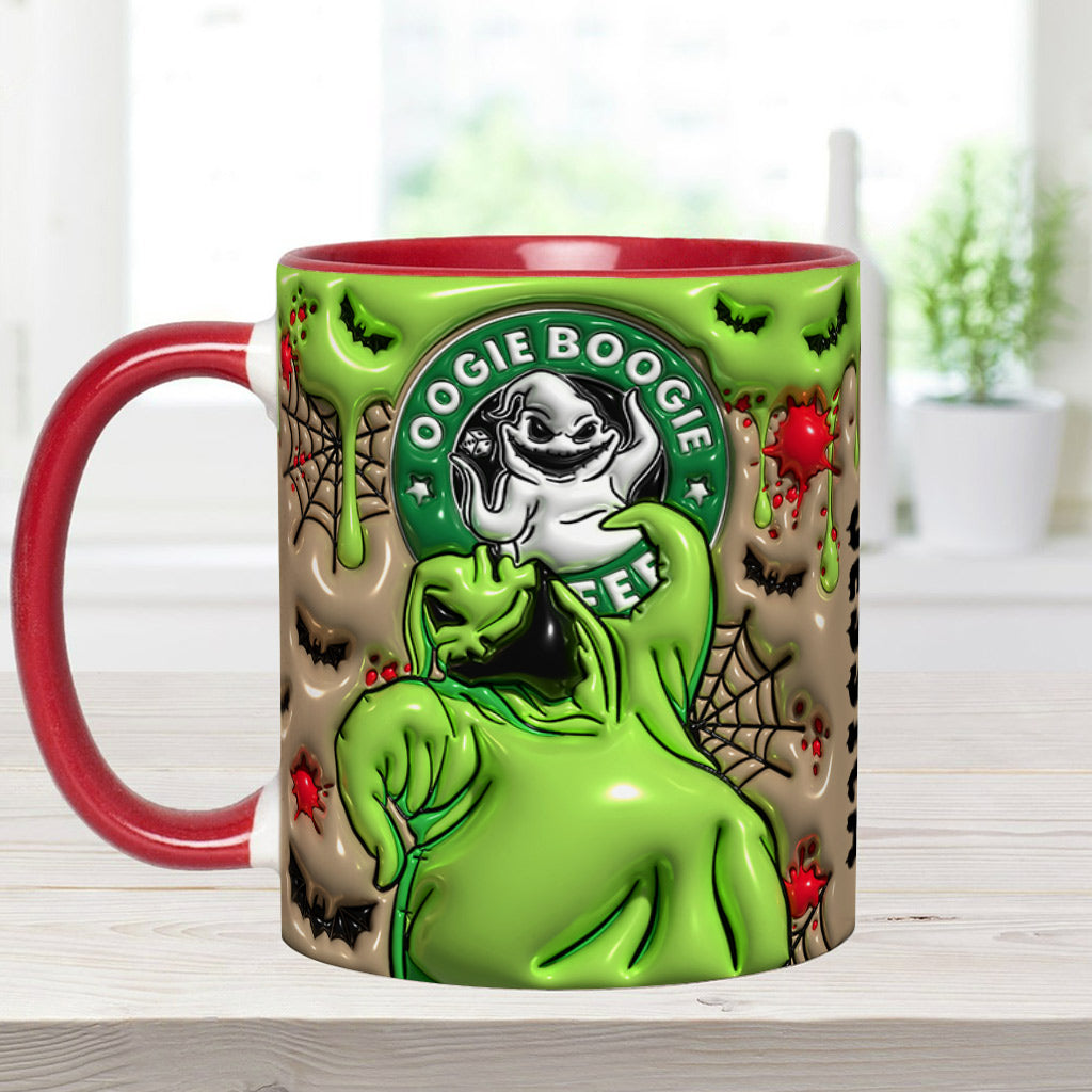 Personalized Grinch Accent Mug Custom Name Unique Christmas Gift Accent Mug GradoCreations