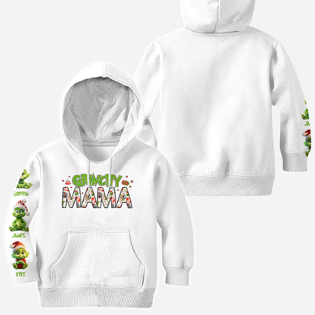 Personalized Grinch Mama All Over Shirt for Christmas Gift All Over Shirt GradoCreations