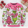 Personalized Merry Grinchmas Ugly Sweater for Christmas Gift Ugly Sweater GradoCreations