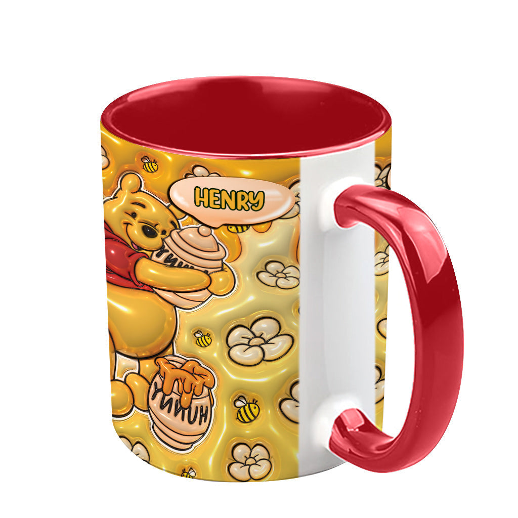 Personalized Mouse Accent Mug Custom Name Gift for Kids Accent Mug GradoCreations