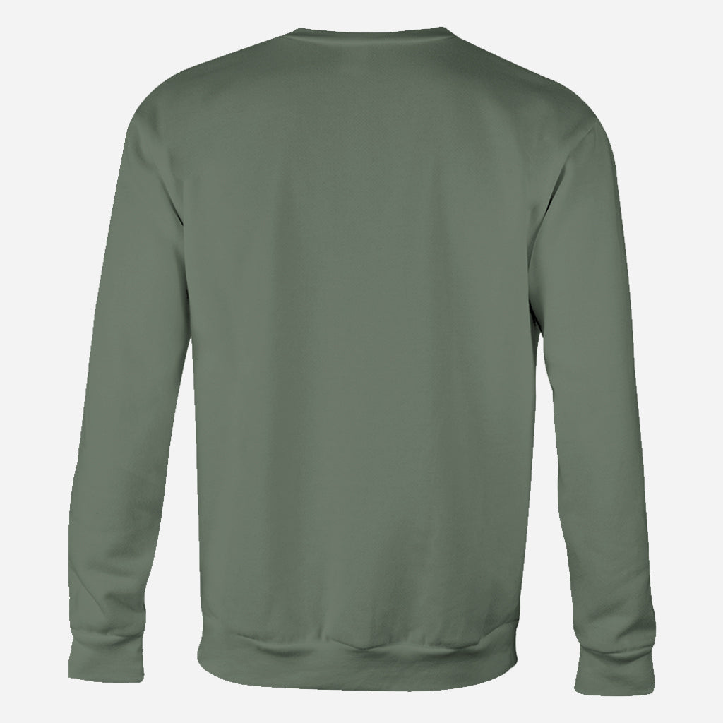 Personalized Green Mischief All-Over Christmas Shirt Gift All Over Shirt GradoCreations