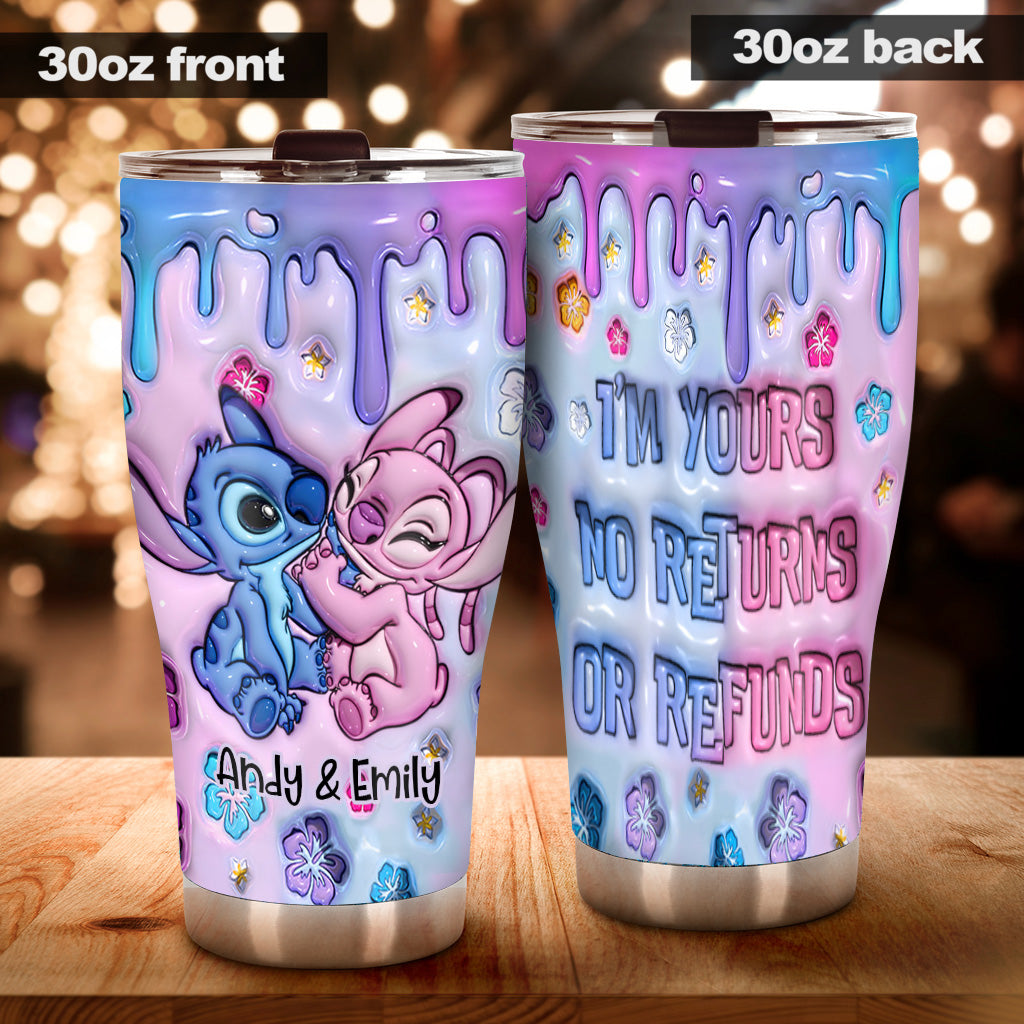 Personalized Ohana Tumbler Custom Couple Gift for Weddings Tumbler GradoCreations