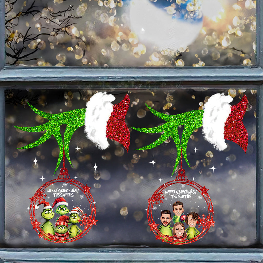 Personalized Merry Grinchmas Decal Die Cut for Christmas Decal Die Cut GradoCreations