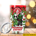 Personalized Grinch Christmas Tumbler with Custom Name Gift Tumbler GradoCreations