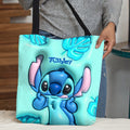 Personalized Ohana Tote Bag Custom Name Unique Gift Tote Bag GradoCreations