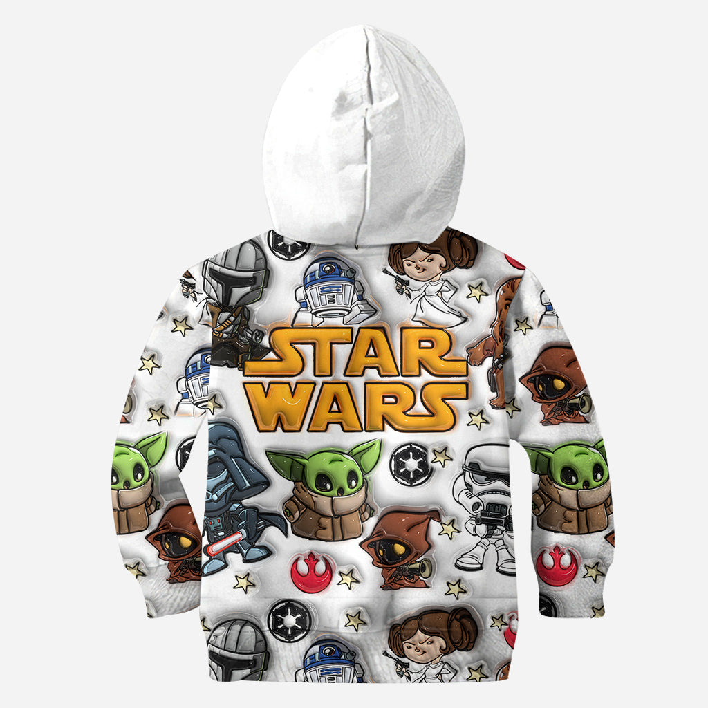 Personalized Star Wars Hoodie and Leggings Set Custom Name Gift Hoodie & Leggings GradoCreations