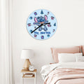 Personalized Ohana Wall Clock Custom Family Name Gift Wall Clock GradoCreations