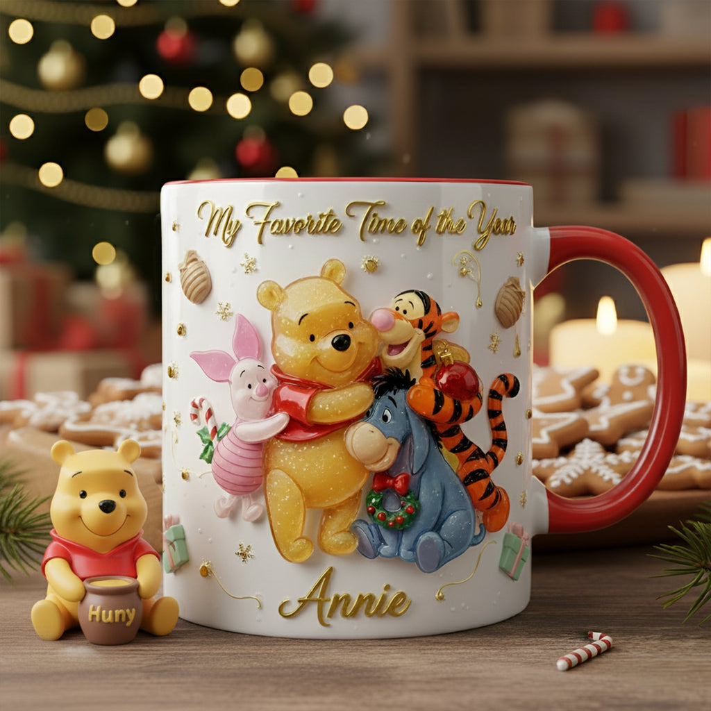 Personalized Disney Mug My Favorite Time of Year Gift for Kids