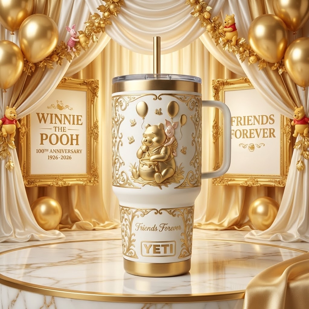 Personalized Honey Bear Tumbler Custom Gift for Movie Fans