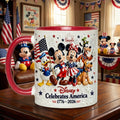 Personalized Disney Mug Celebrating USA's 250th Anniversary Gift