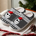Personalized Nightmare Before Christmas Slippers with Custom Name Slippers GradoCreations