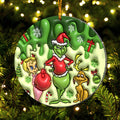 Personalized Grinchmas Christmas Ornament Custom Gift Ornament GradoCreations